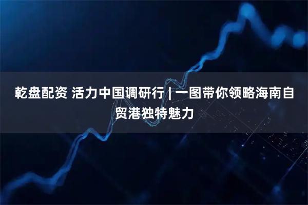乾盘配资 活力中国调研行 | 一图带你领略海南自贸港独特魅力